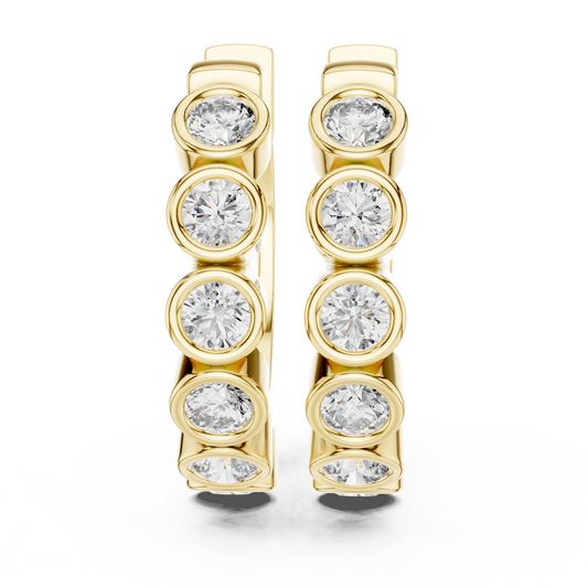 Glow Ringlets Diamond Earrings