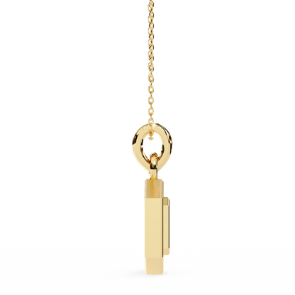 Seloria Petal Diamond Pendant