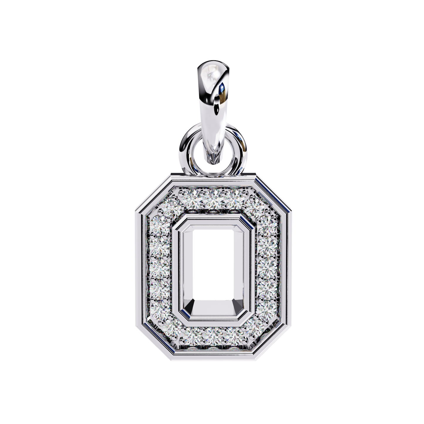 Seloria Petal Diamond Pendant
