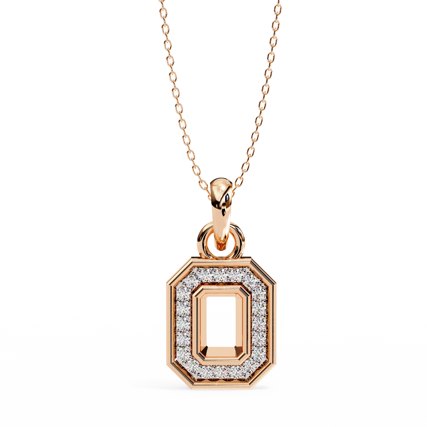 Seloria Petal Diamond Pendant