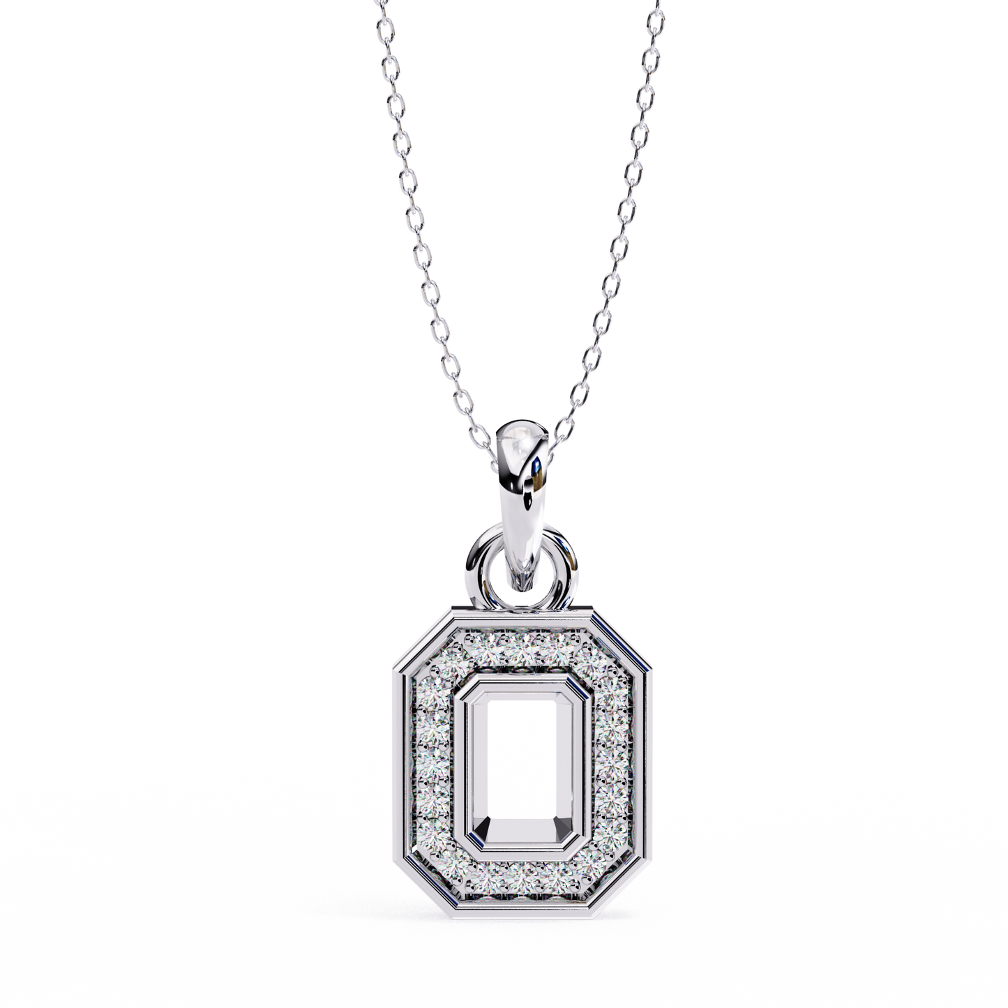 Seloria Petal Diamond Pendant