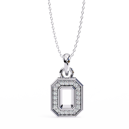 Seloria Petal Diamond Pendant