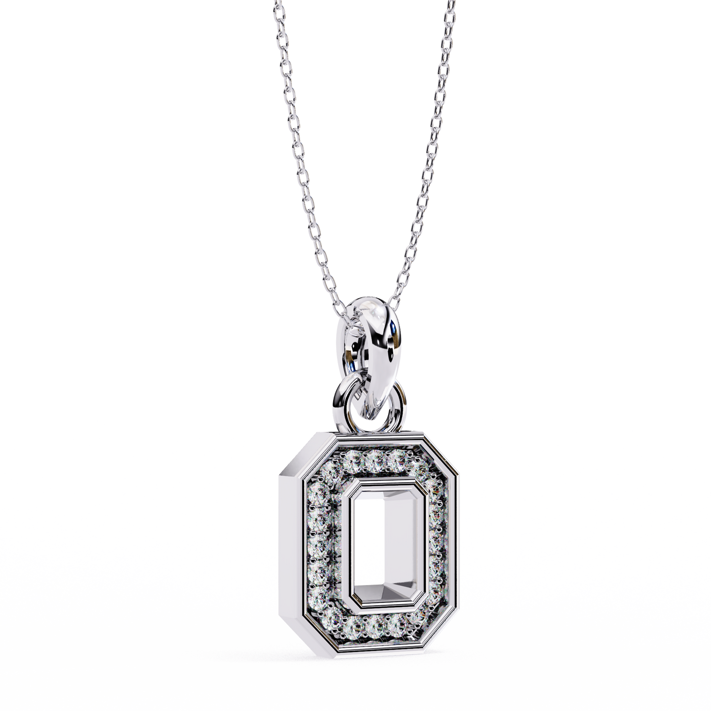 Seloria Petal Diamond Pendant