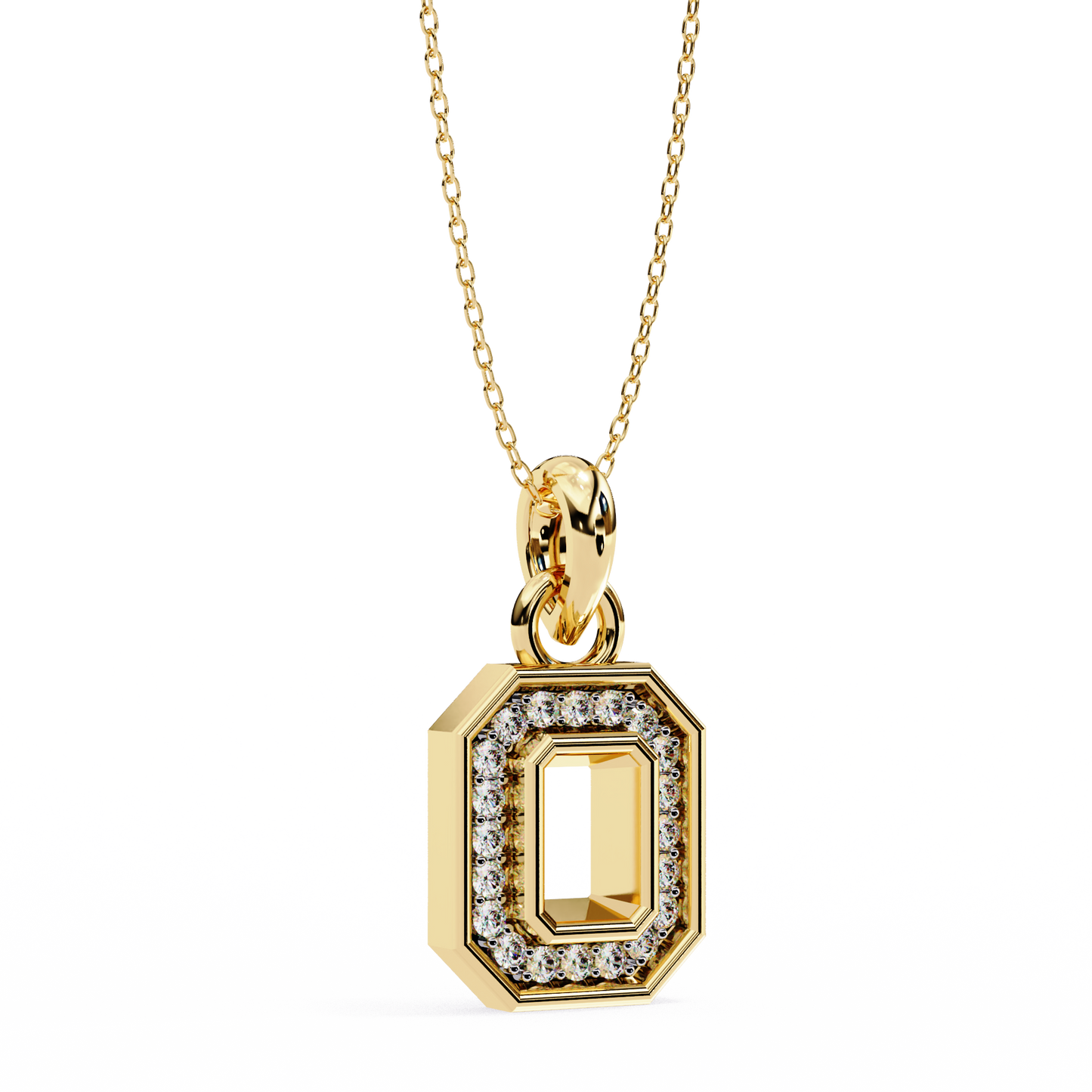 Seloria Petal Diamond Pendant