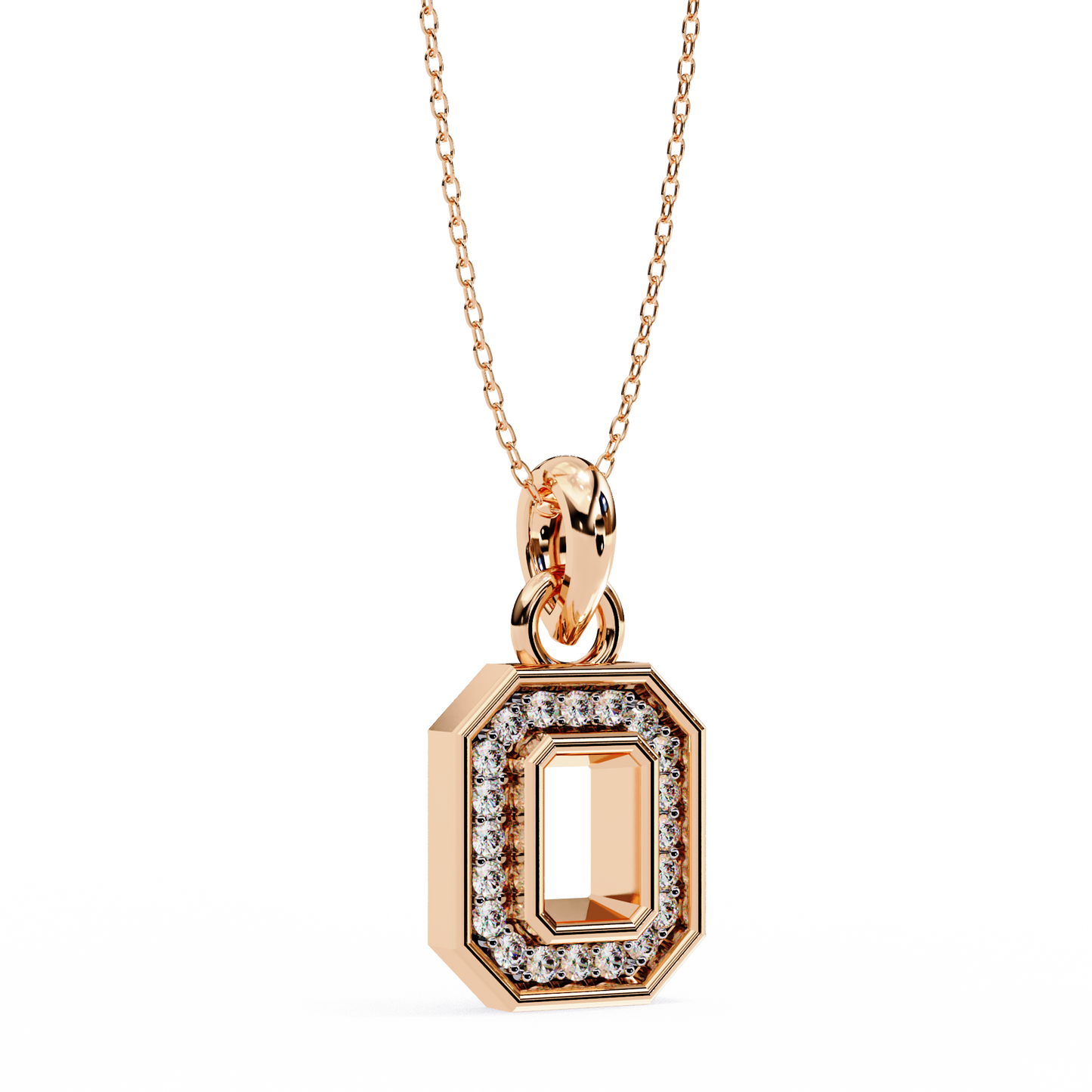 Seloria Petal Diamond Pendant