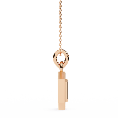 Seloria Petal Diamond Pendant