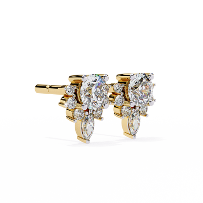 Celestial Fall Diamond Earrings