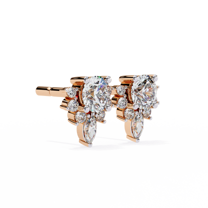 Celestial Fall Diamond Earrings