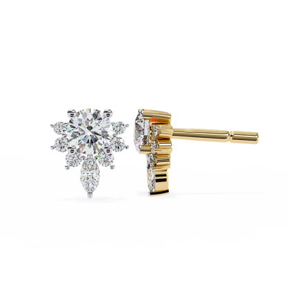 Celestial Fall Diamond Earrings