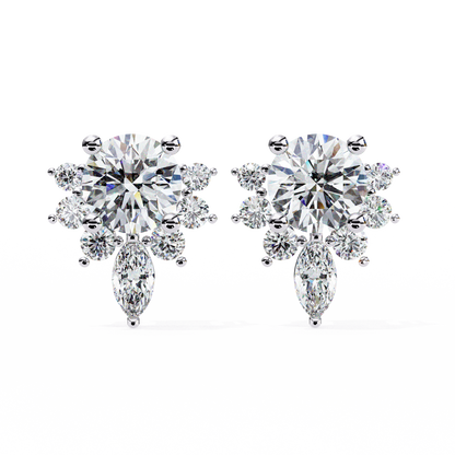 Celestial Fall Diamond Earrings
