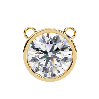 Viennette Opulenza Round Solitaire Pendant