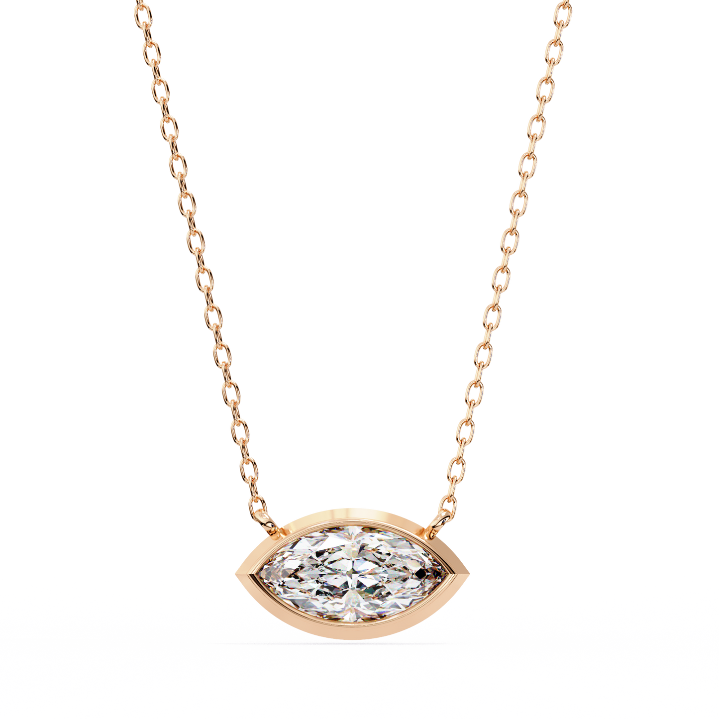 Serenova Grandeur Marquise Solitaire Pendant