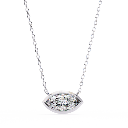Serenova Grandeur Marquise Solitaire Pendant