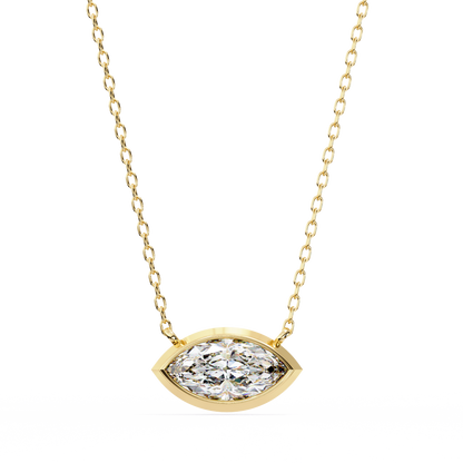 Serenova Grandeur Marquise Solitaire Pendant