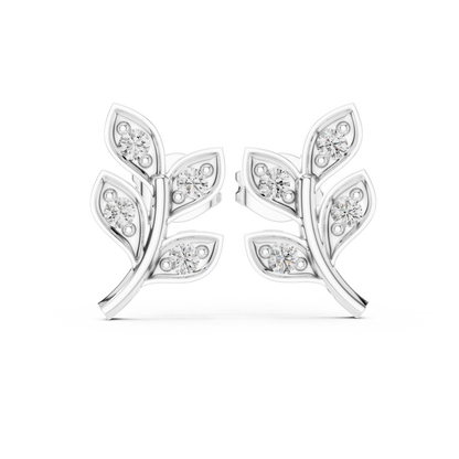 Flora Glint Diamond Earrings