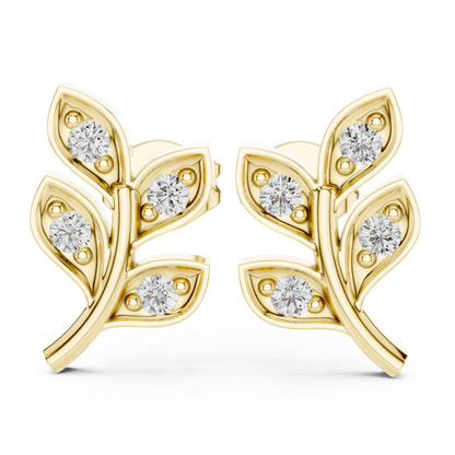 Flora Glint Diamond Earrings