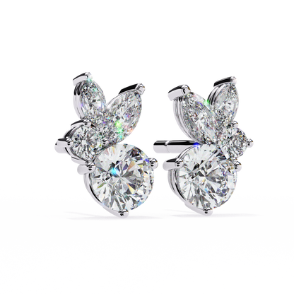 Grazia Fluida Diamond Studs