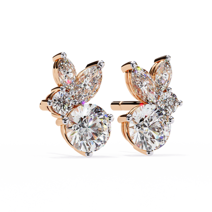 Grazia Fluida Diamond Studs
