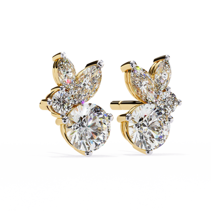 Grazia Fluida Diamond Studs