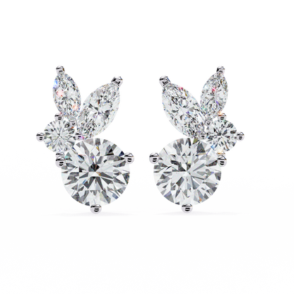 Grazia Fluida Diamond Studs