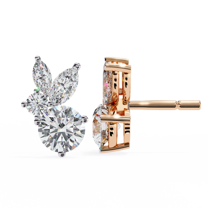 Grazia Fluida Diamond Studs