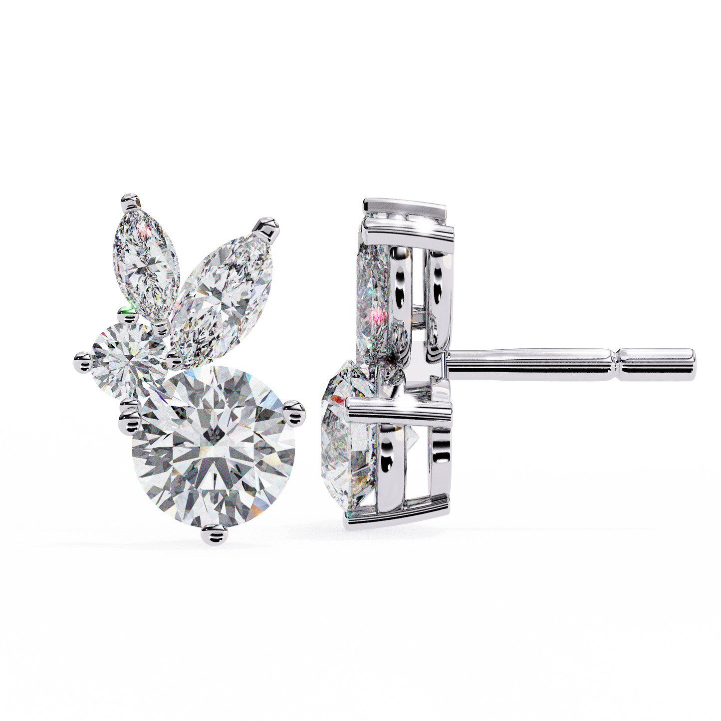 Grazia Fluida Diamond Studs