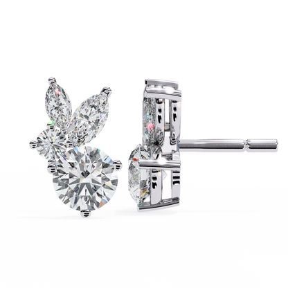 Grazia Fluida Diamond Studs