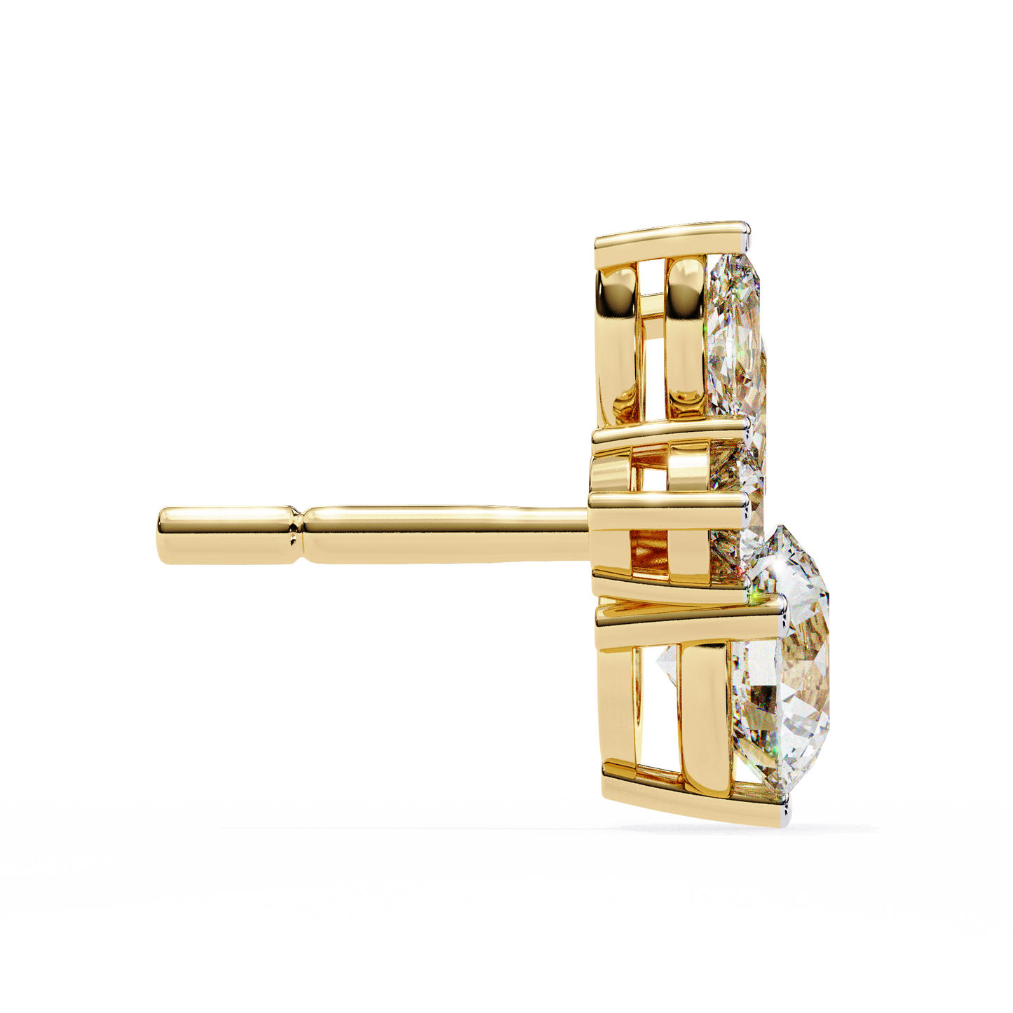 Grazia Fluida Diamond Studs