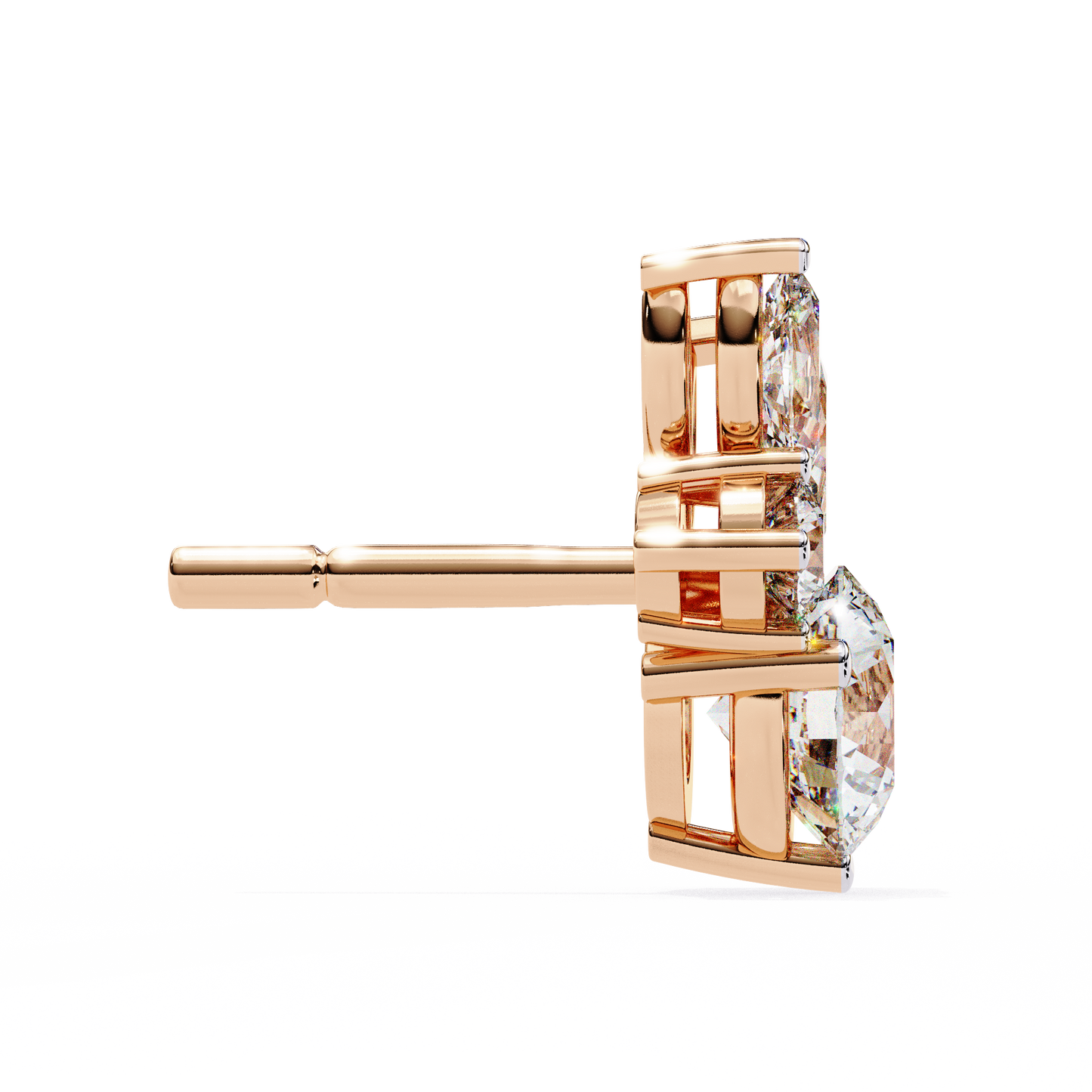 Grazia Fluida Diamond Studs