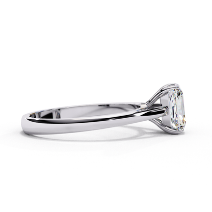 Velluta Sorella Radiant Solitaire Ring