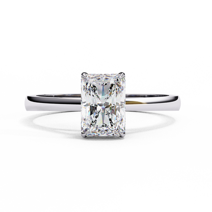 Velluta Sorella Radiant Solitaire Ring