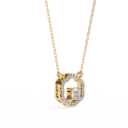 Lucinda Floret Diamond Pendant