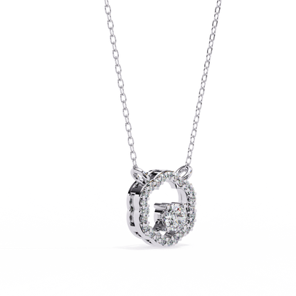 Lucinda Floret Diamond Pendant
