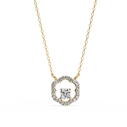 Lucinda Floret Diamond Pendant