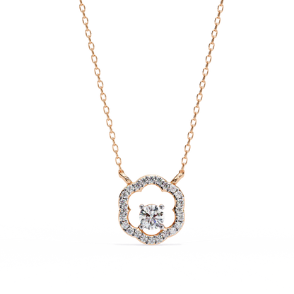Lucinda Floret Diamond Pendant