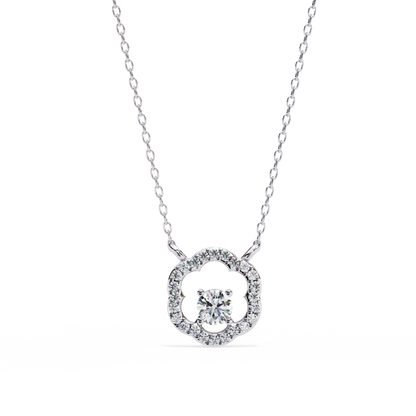 Lucinda Floret Diamond Pendant