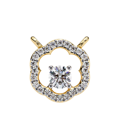 Lucinda Floret Diamond Pendant