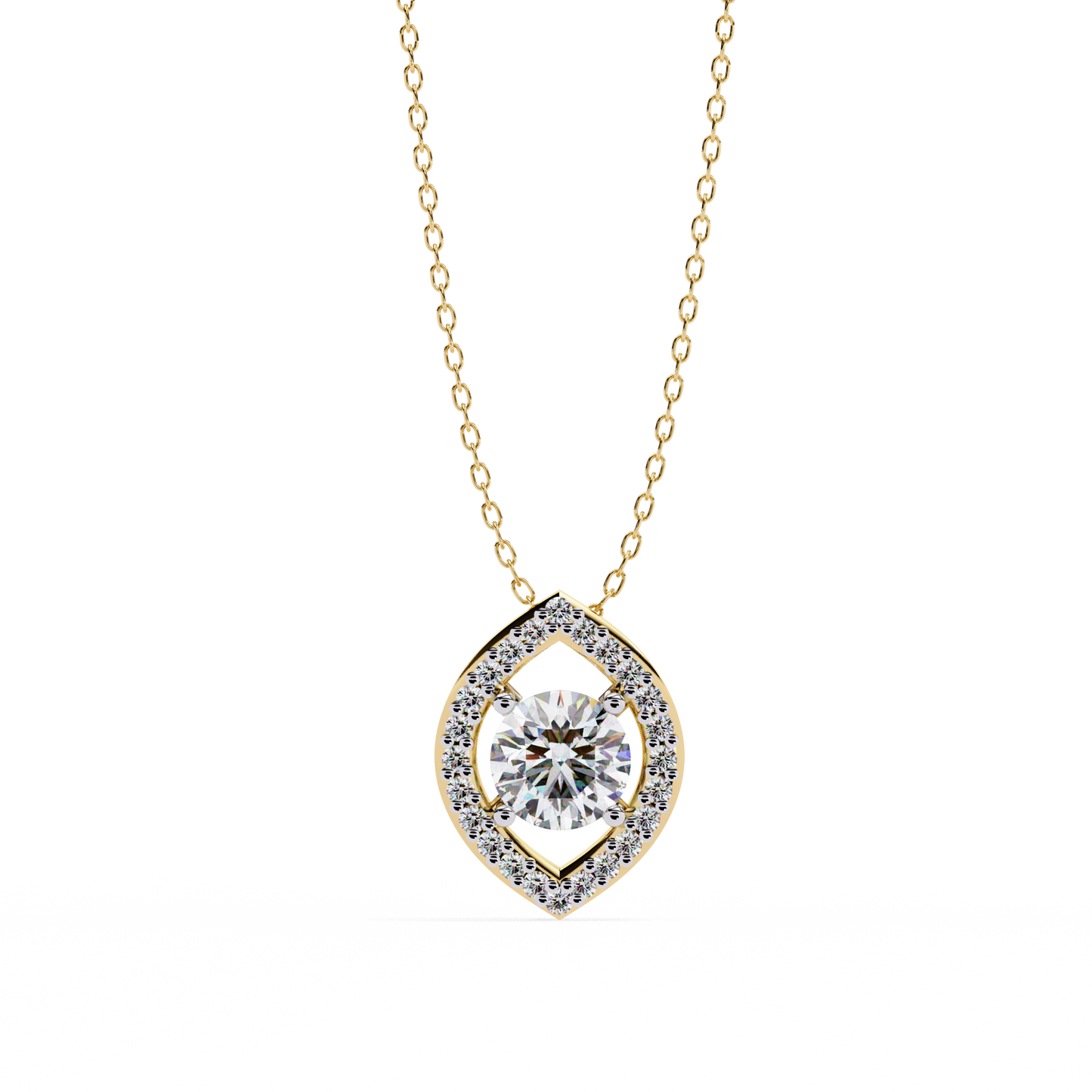 Floriane D’Or Diamond Pendant