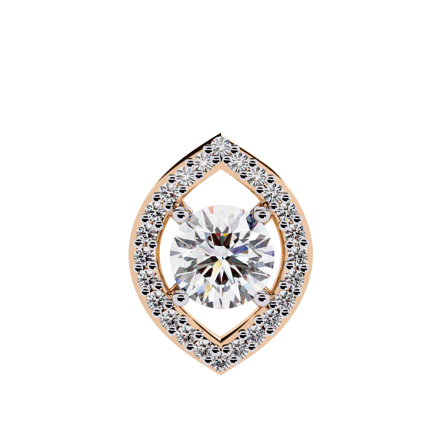 Floriane D’Or Diamond Pendant
