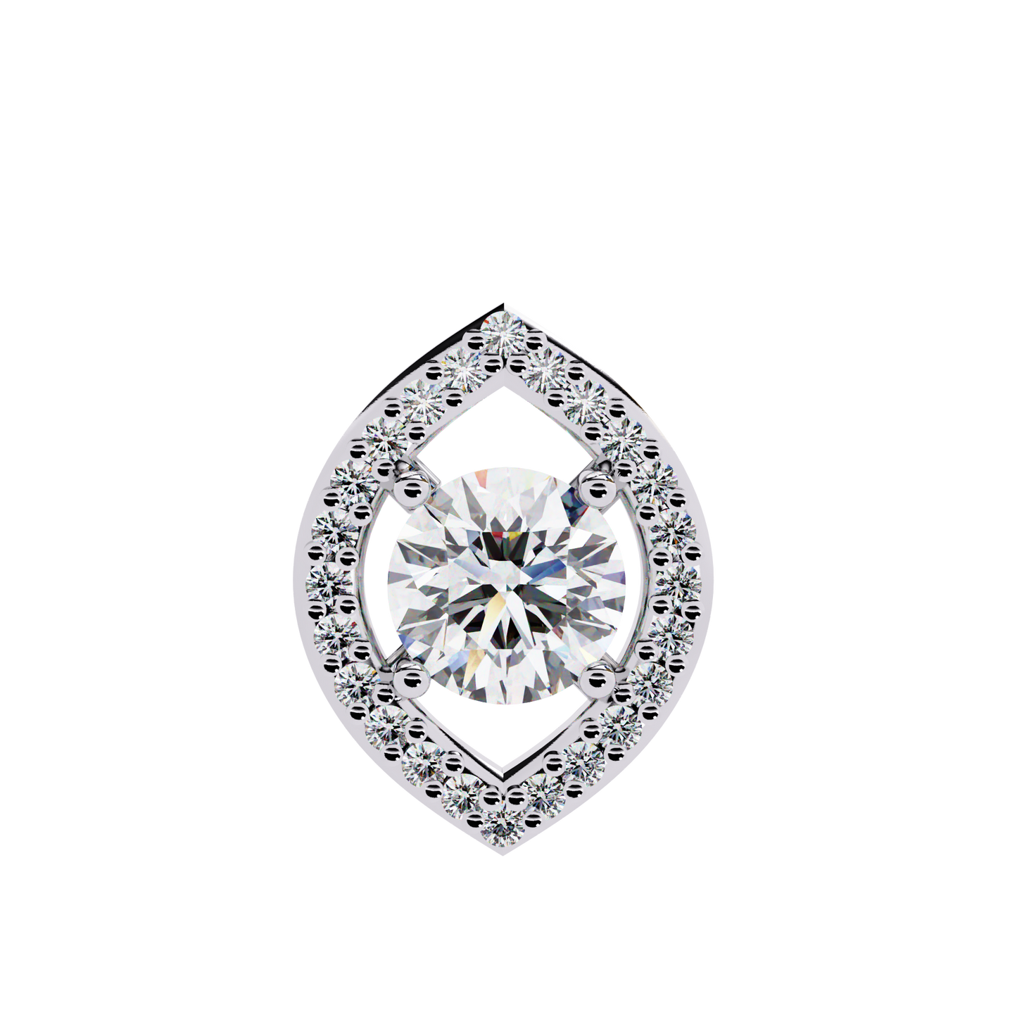 Floriane D’Or Diamond Pendant