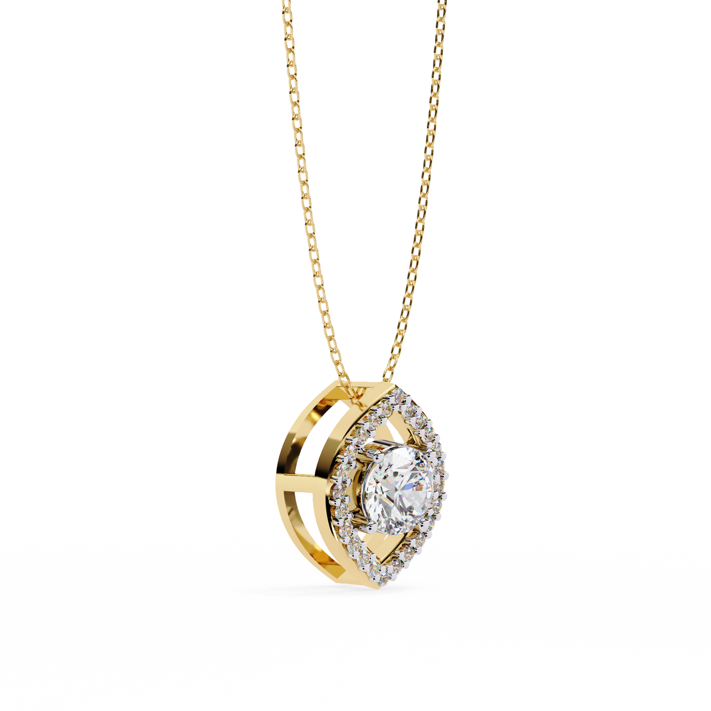 Floriane D’Or Diamond Pendant