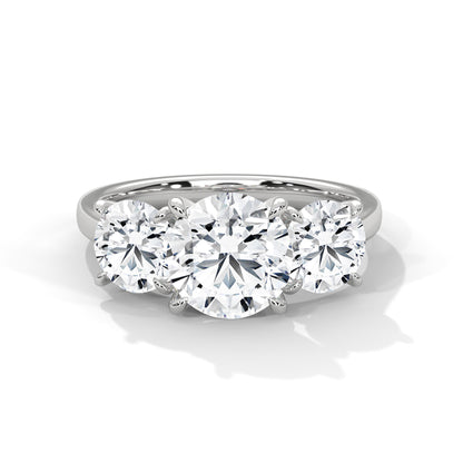 Eternal Ember Round Solitaire Ring