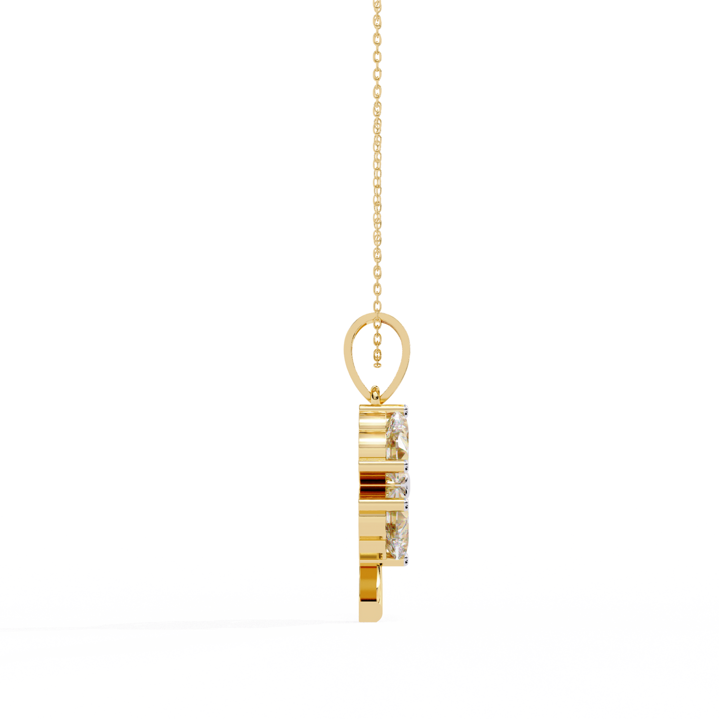 Amora Petale Diamond Pendant