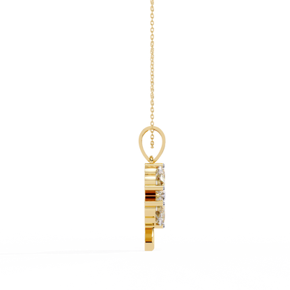 Amora Petale Diamond Pendant