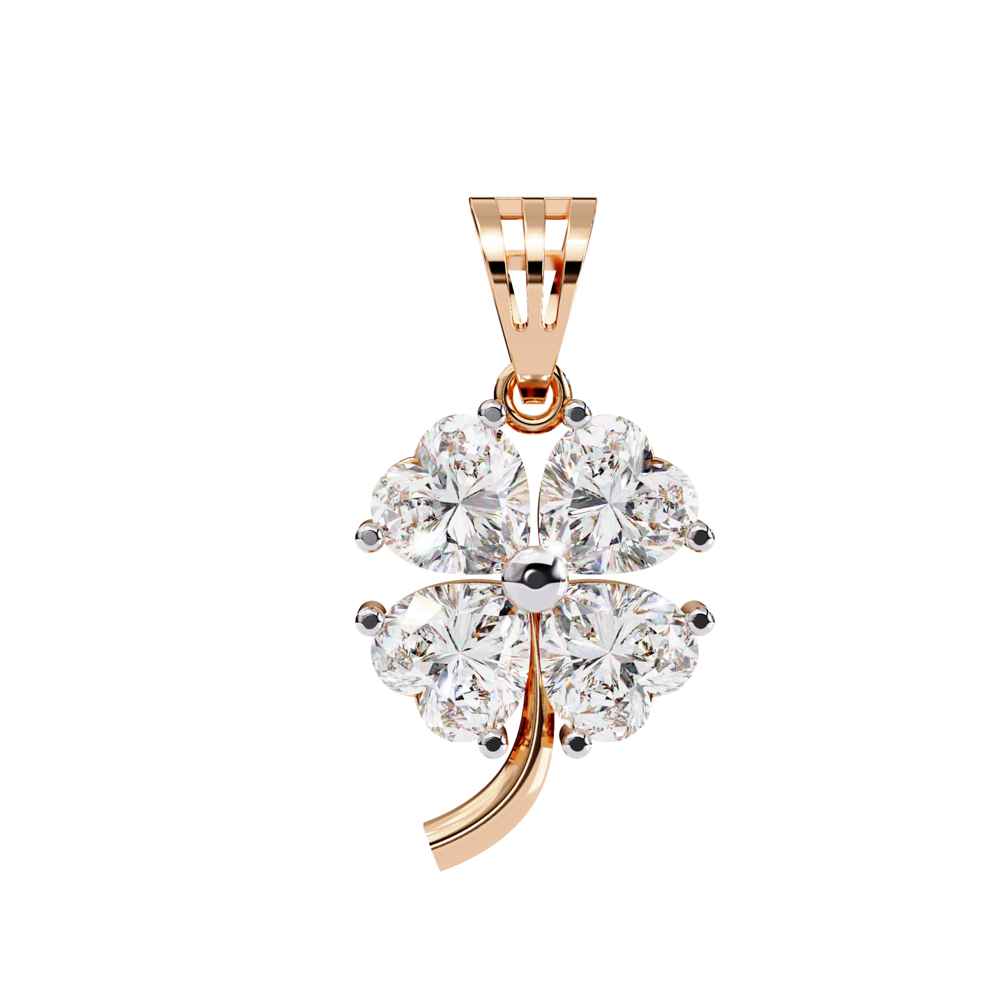 Amora Petale Diamond Pendant