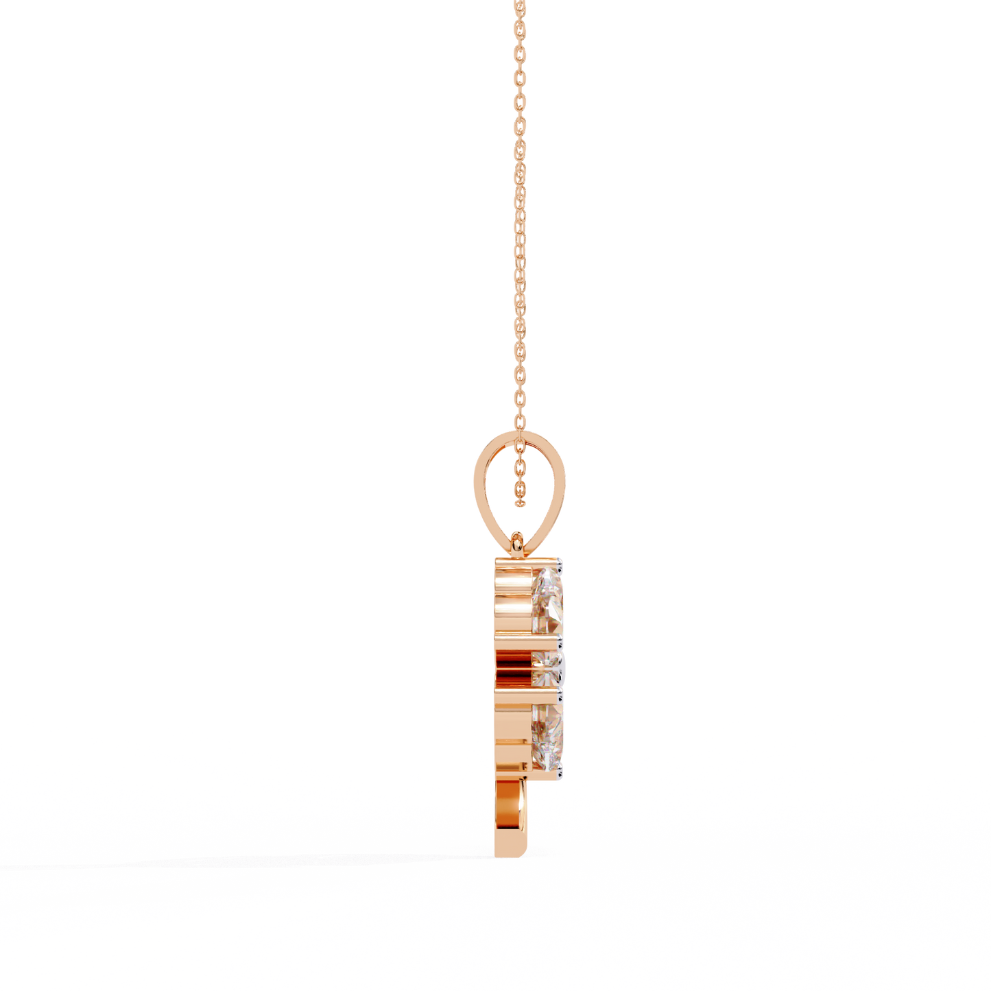 Amora Petale Diamond Pendant