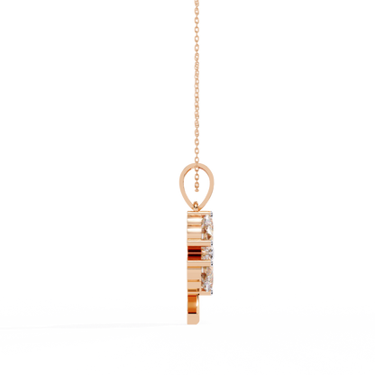 Amora Petale Diamond Pendant
