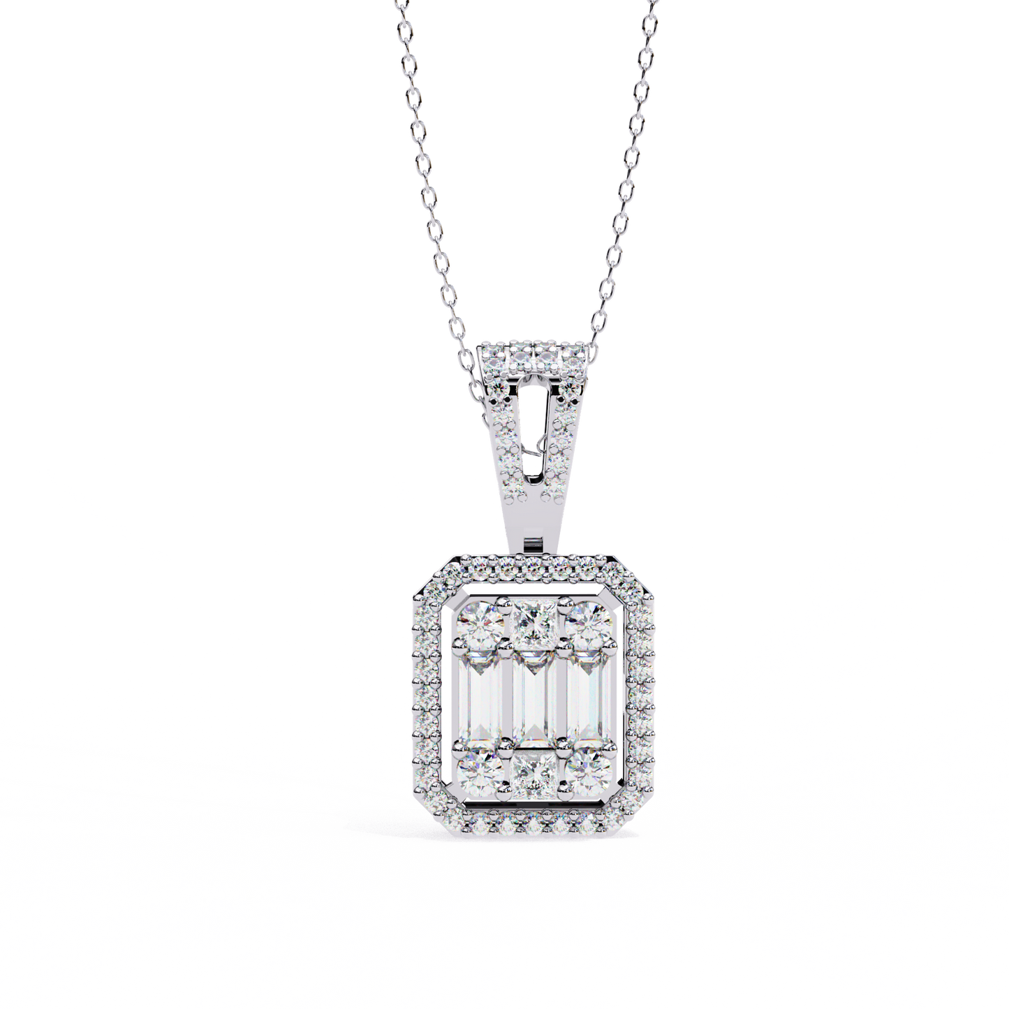 Bellissa Bloom Diamond Pendant