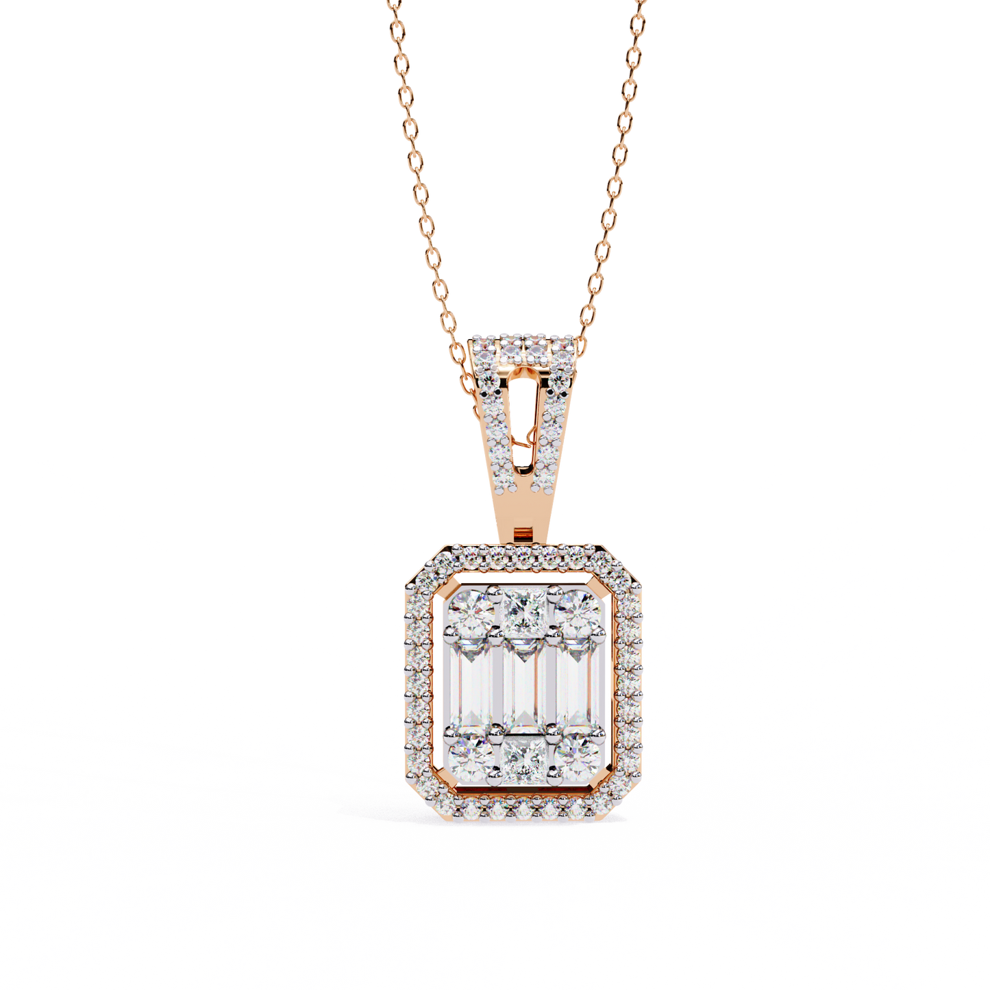 Bellissa Bloom Diamond Pendant
