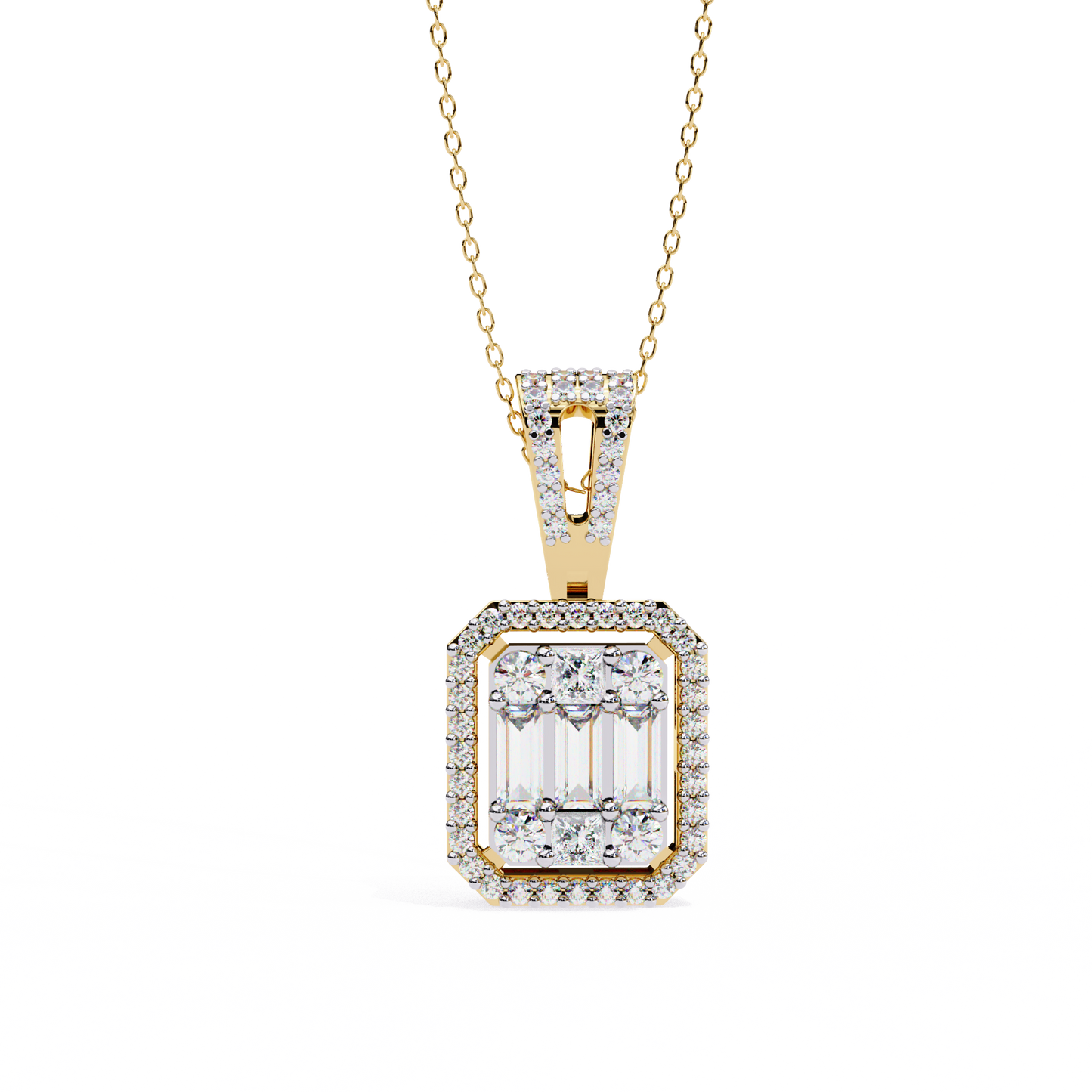 Bellissa Bloom Diamond Pendant